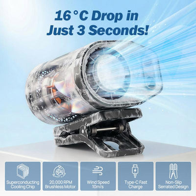 DailyNest Car Clip AC Fan