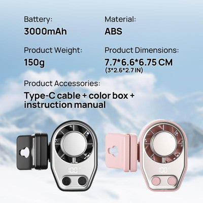 DailyNest Car Clip AC Fan