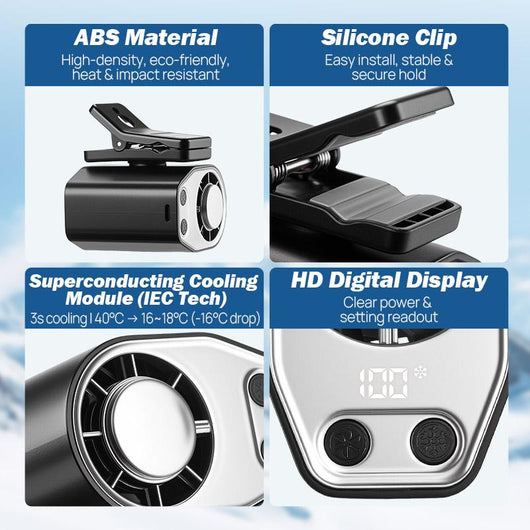 DailyNest Car Clip AC Fan