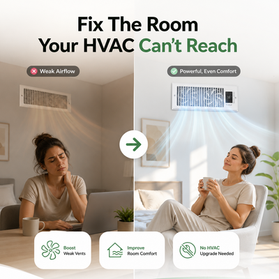 Cool Airflow Booster Fan: Fix The Room HVAC Can't Reach