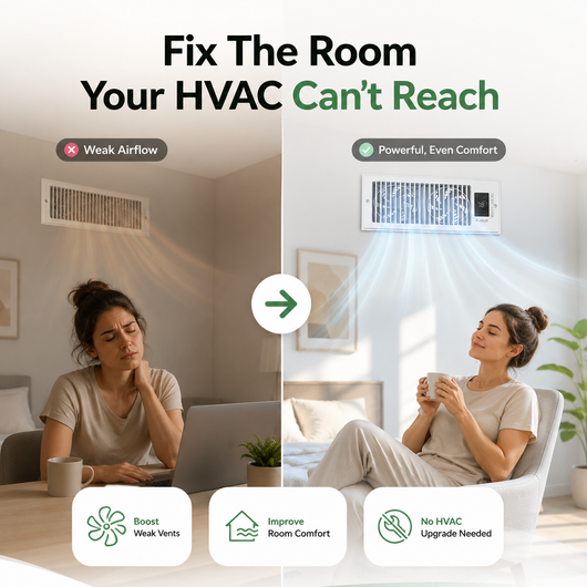 Cool Airflow Booster Fan: Fix The Room HVAC Can't Reach